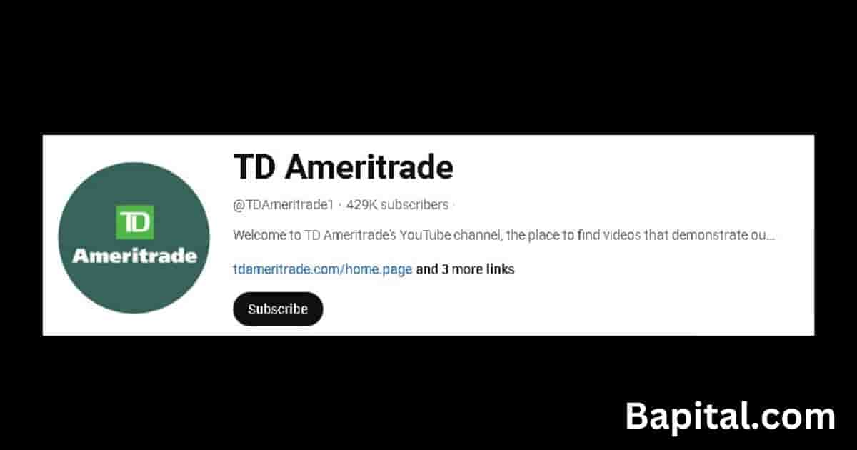 TD Ameritrade YouTube Channel